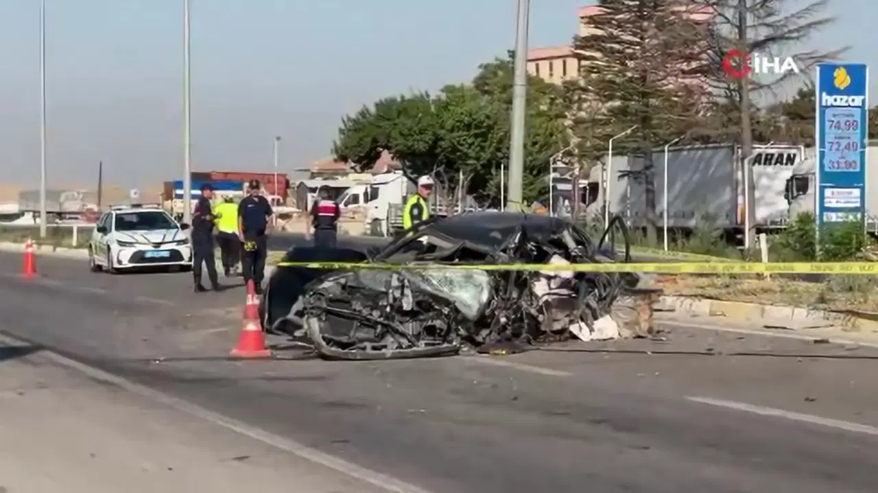 Aksaray’da otomobil takla attı: 2 ölü, 2 ağır yaralı