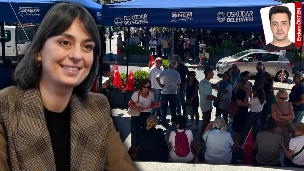 Sinem Dedetaş gözaltında, yurttaşlar Üsküdar Belediyesi önünde: 'Başkanımızın yanındayız'