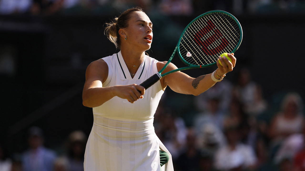 Dünya bir numarası Aryna Sabalenka, Wimbledon'da dördüncü turda
