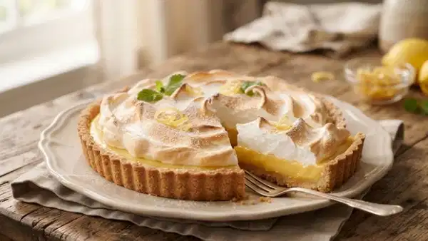 Fransız tatlılarının kraliçesi: Bir dilimiyle damağı canlandıran Tarte Citron tarifi.