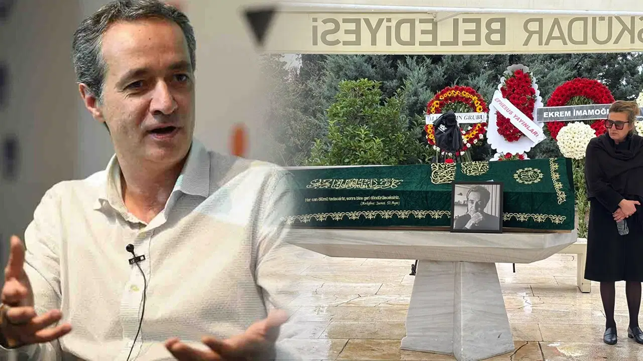 Oğlundan 10 gün sonra yaşamını yitirdi: Can Yayınları Genel Yayın Yönetmeni Cem Akaş son yolculuğuna uğurlandı