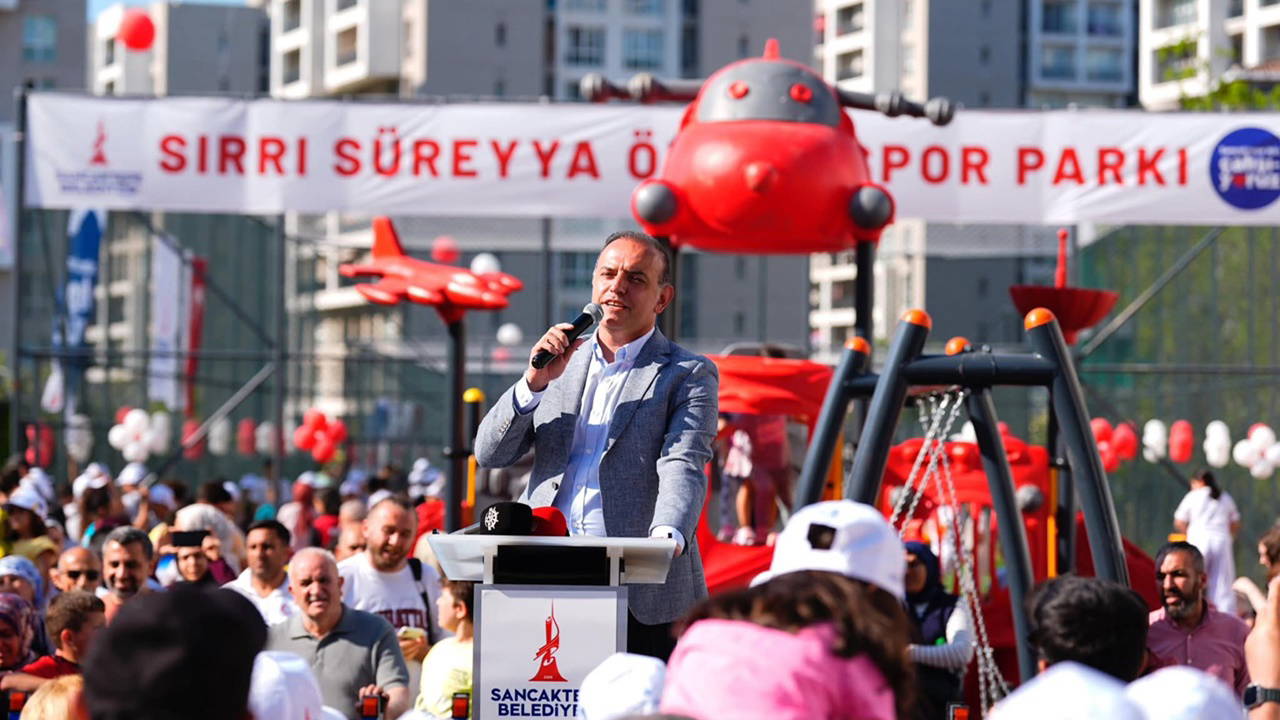 Sancaktepe’de Sırrı Süreyya Önder Spor Parkı açıldı