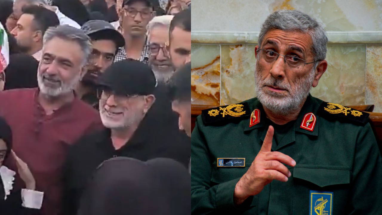 İsrail 'öldü' dedi, Tahran'da görüldü: General Kaani yaşıyor