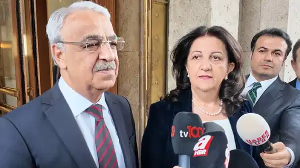 DEM Parti İmralı Heyeti ile Erdoğan görüşmesi başladı: Buldan ve Sancar'dan dikkat çeken açıklamalar!