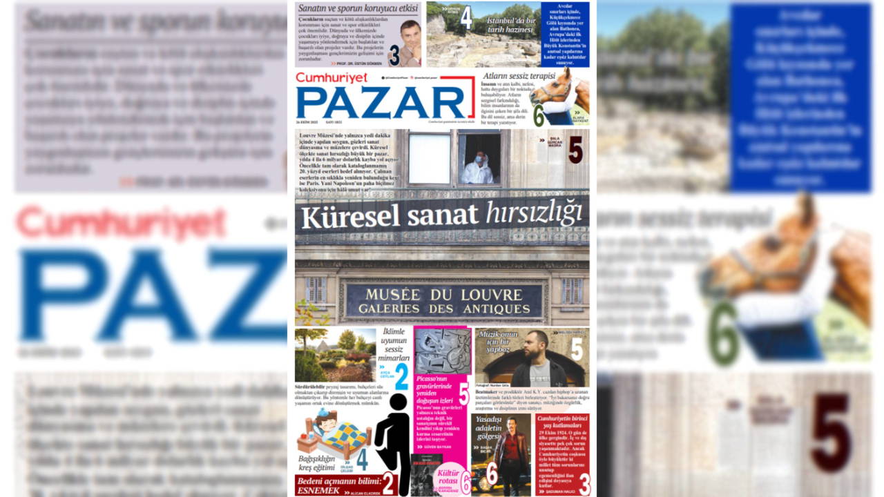 Cumhuriyet Pazar bu hafta da dopdolu!