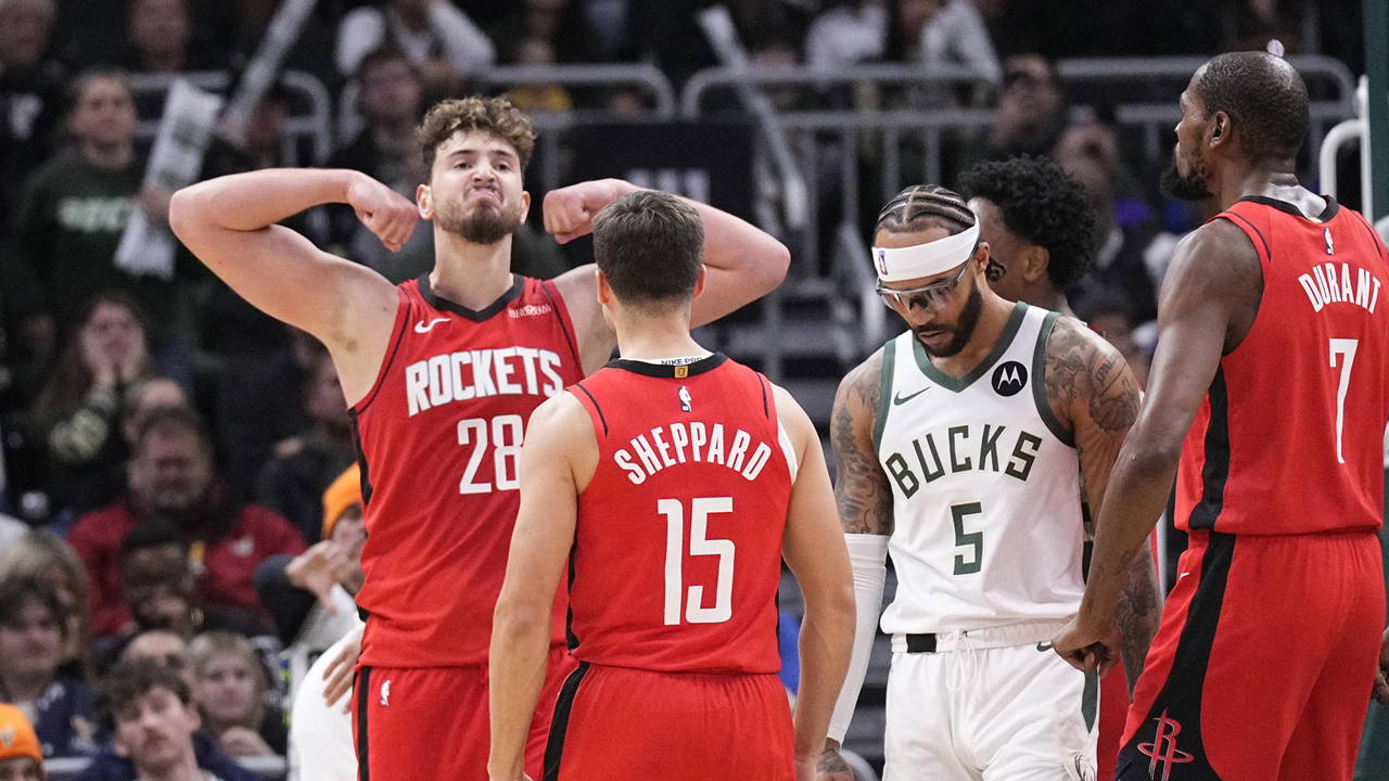 Rockets, Alperen Şengün'ün "double-double" performansıyla Bucks'ı yendi
