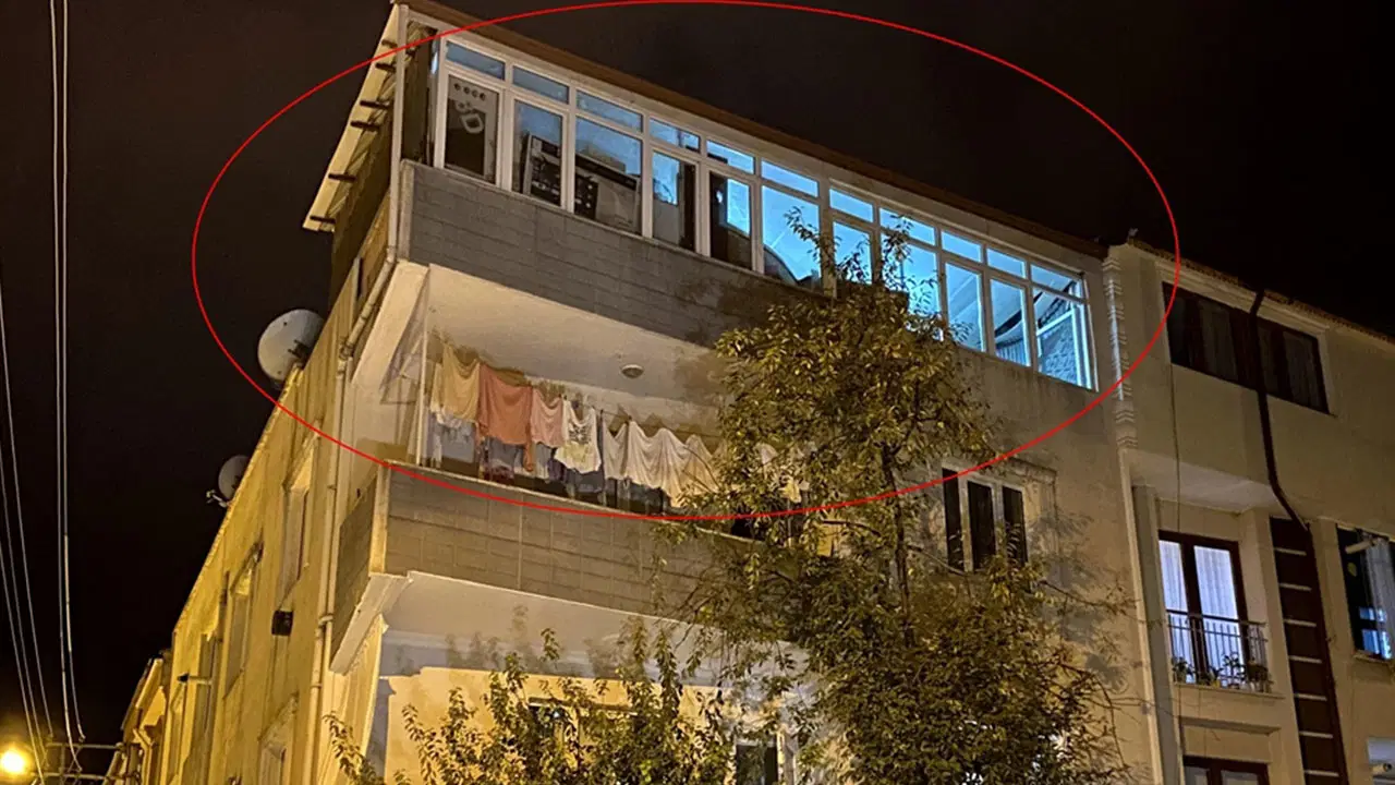 16 yaşındaki çocuk evinin terasından aşağı düştü!