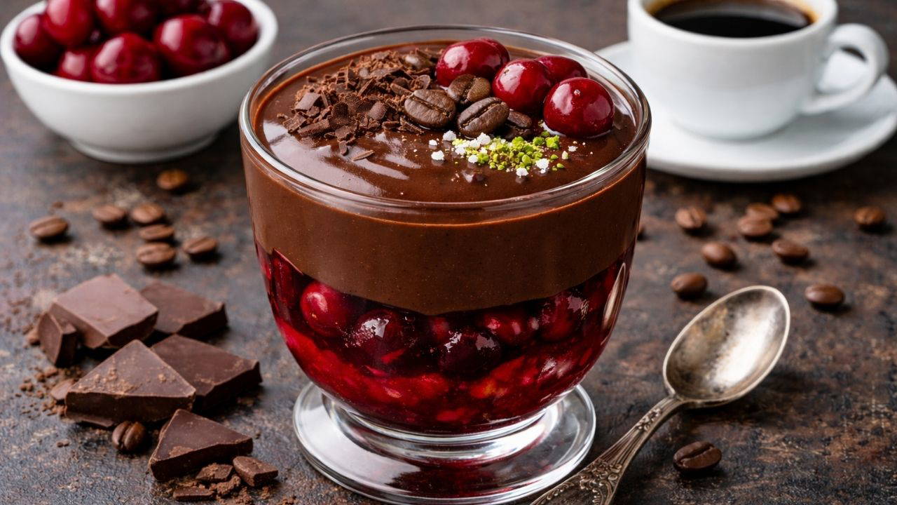 Aromasıyla damak çatlatan lezzet: Kahveli vişneli supangle tarifi