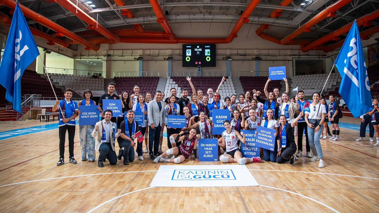Beko’dan Hatay Kadın Voleybol Takımı’na anlamlı destek