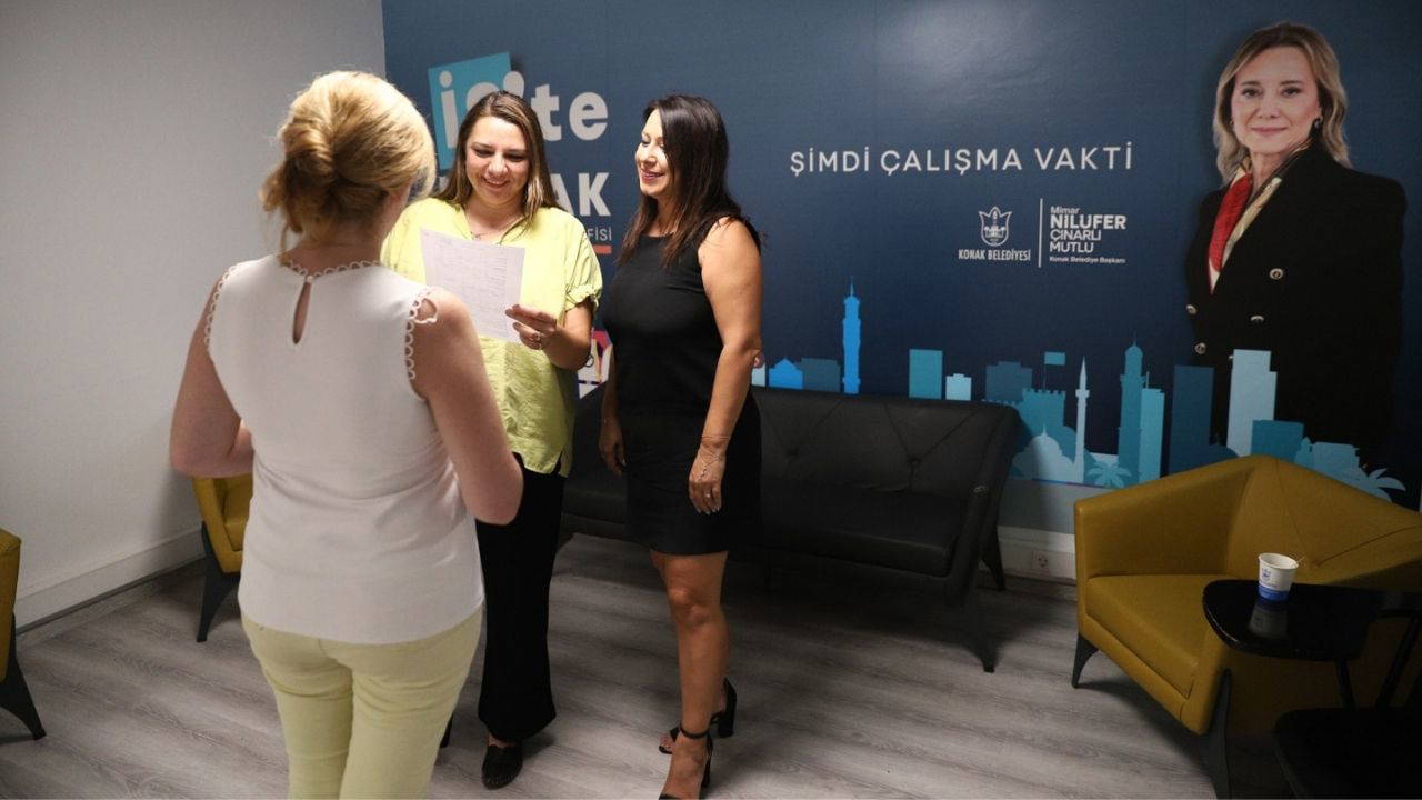 İş’te Konak 1 yılda 778 kişiyi iş sahibi yaptı