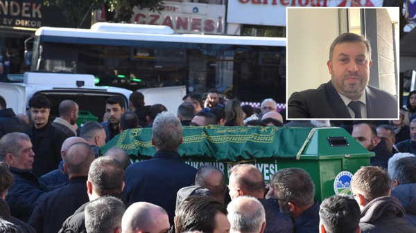 Sahilde ölü bulunmuştu: İş insanı son yolculuğuna uğurlandı