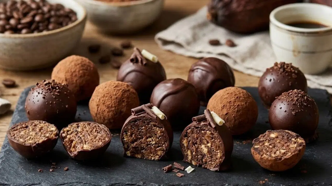 Pişirmeden hazırlanıyor, lezzetiyle büyülüyor: Kahveli truffle tarifi