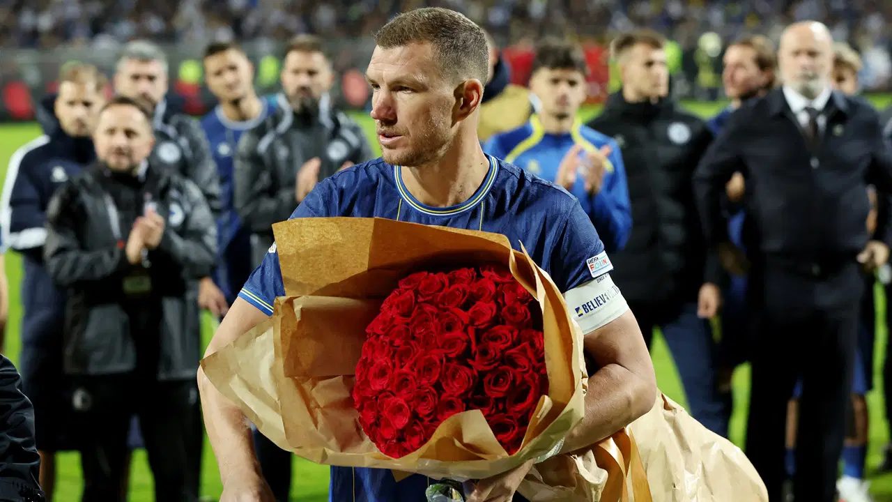 Bir dönem sona erdi: Edin Dzeko, Bosna Hersek Milli Takımı'na veda etti
