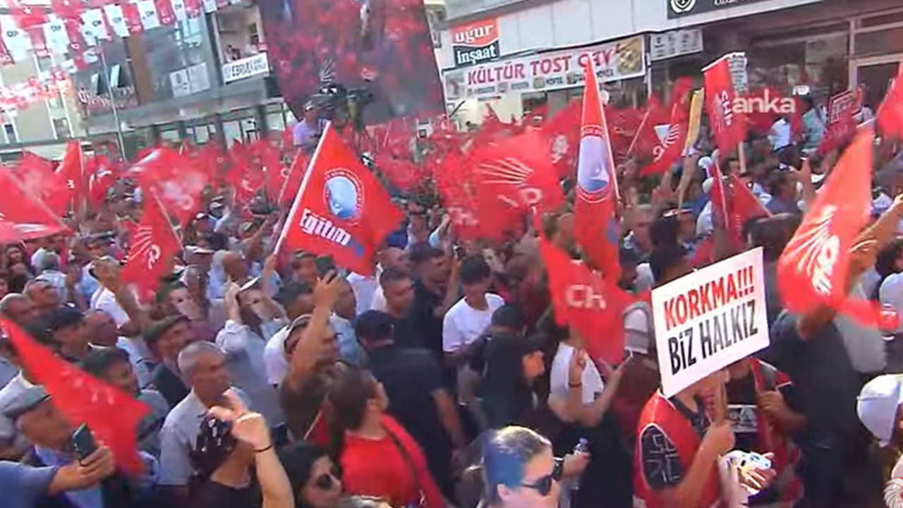 CHP'den Adıyaman'da miting: Binler meydanda