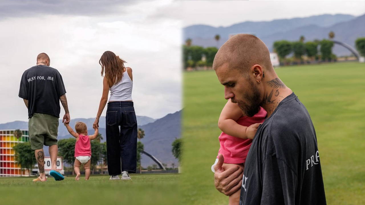 Hailey ve Justin Bieber çifti aile pozuyla gündem oldu