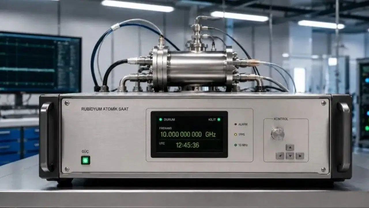 Türkiye'nin atomik saati uzaya fırlatıldı