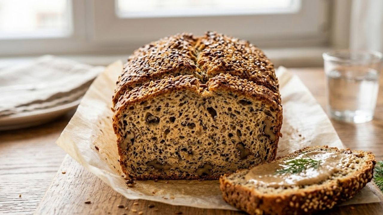 Diyet dostu enfes lezzet: Chia tohumlu unsuz ekmek tarifi