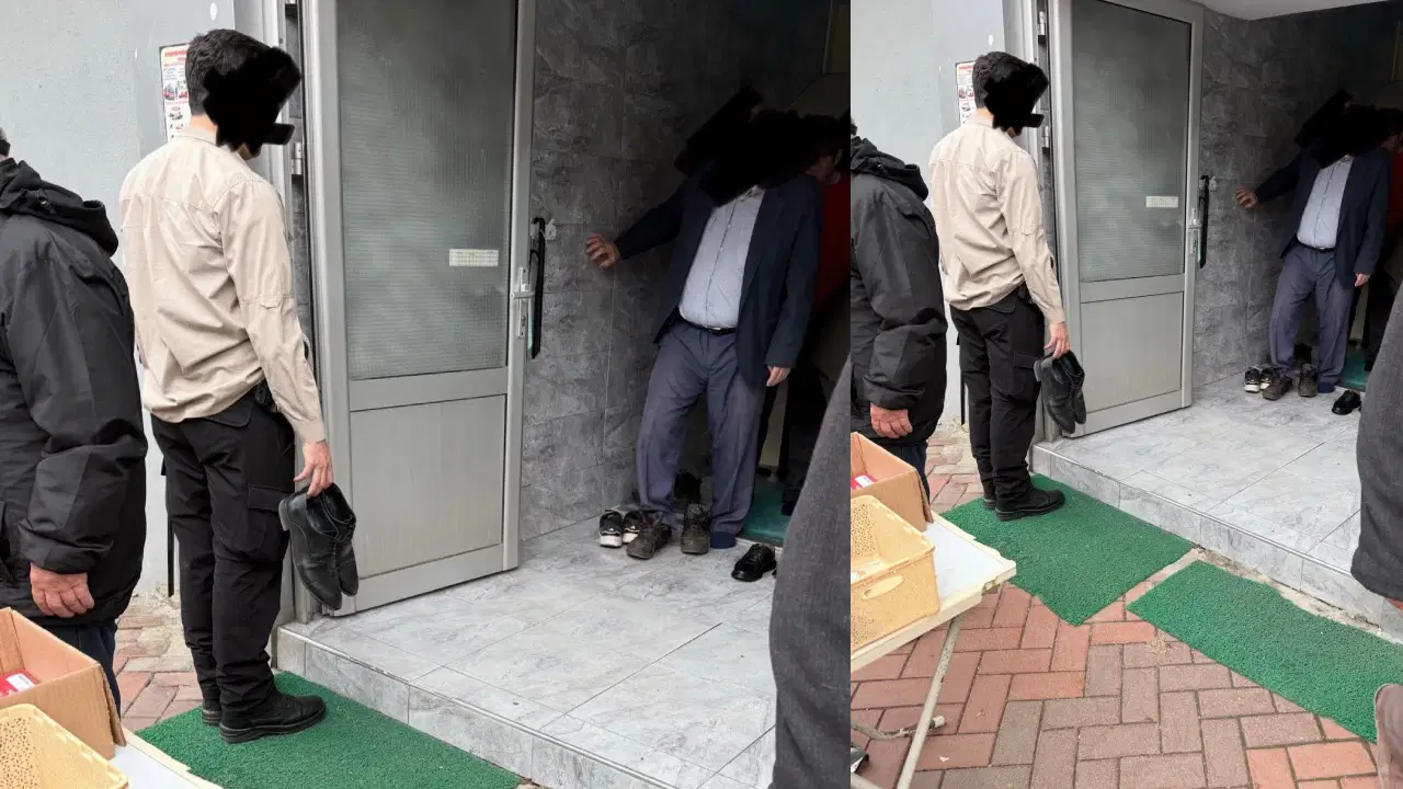 Kaymakam için ayakkabı taşıyan polis iddiası gündem oldu