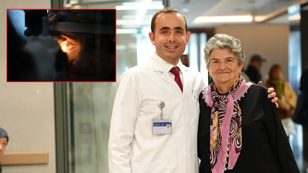 6 yıllık karanlık son buldu: 75 yaşındaki hasta kornea nakliyle yeniden görmeye başladı