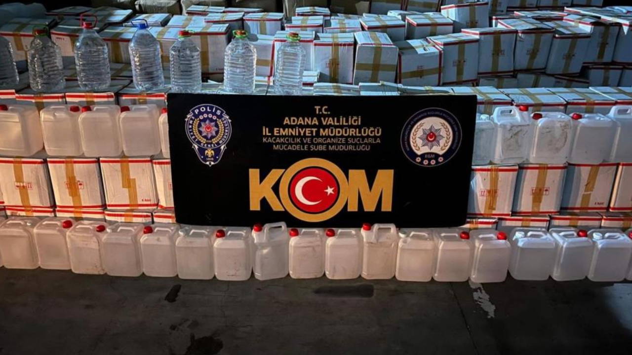 Depoda binlerce litre sahte içki bulundu: 'Haberim yok' dedi!