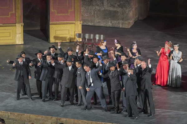 32. Uluslararası Aspendos Opera ve Bale Festivali 'La Traviata' operası ile sona erdi