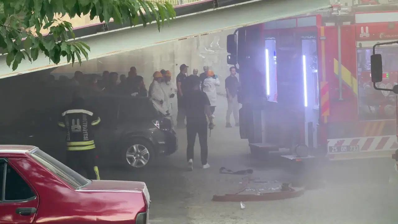 Adliye binasında yangın... Erzurum Cumhuriyet Başsavcılığı’ndan açıklama