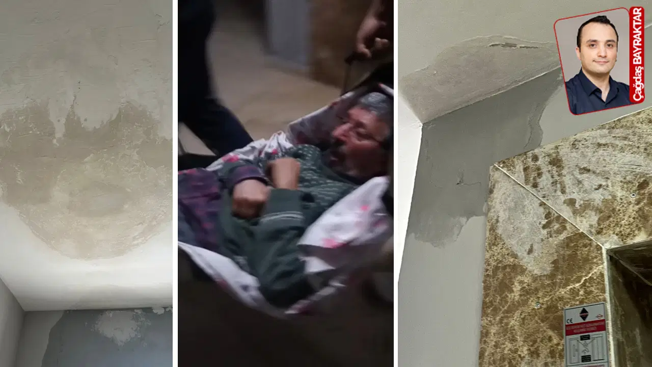 Yurttaşın TOKİ çilesi bitmiyor... Asansörü su bastı, yatalak hasta karga tulumba götürüldü: 'Bunu yapan müteahhidin vicdanı rahat mı?'