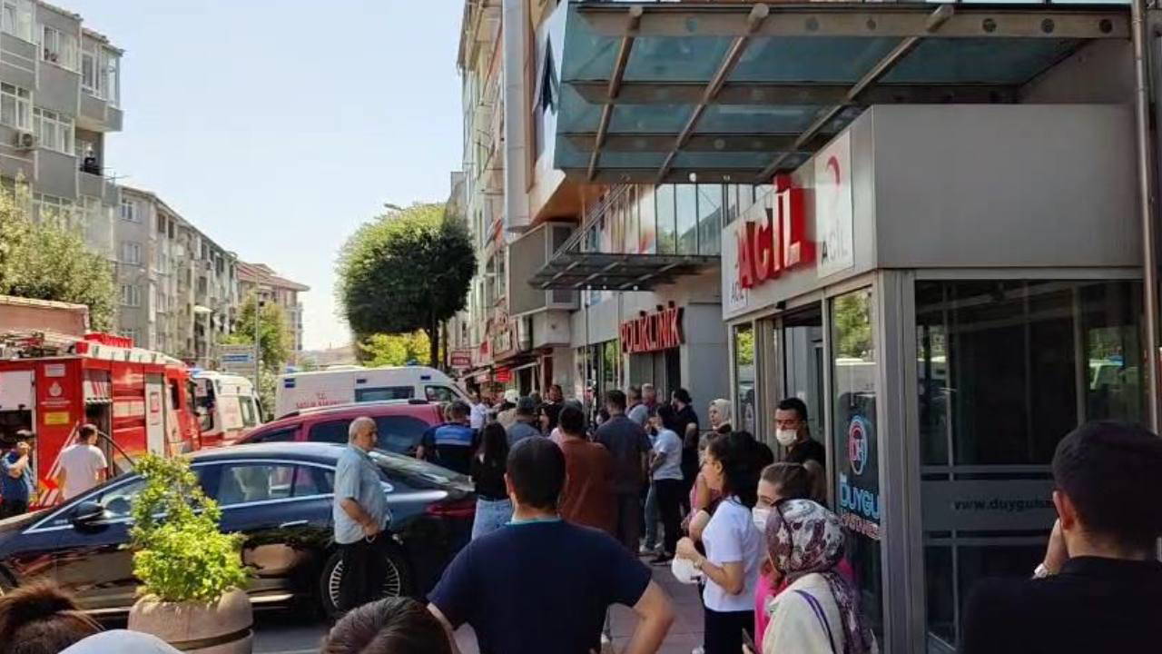 İstanbul'da sıcak dakikalar... Özel hastanede yangın paniği!