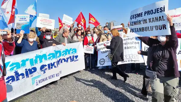 Çeşme Turizm Projesi’ne tepki: Yarımada’da talanın, yağmanın tam karşısındayız