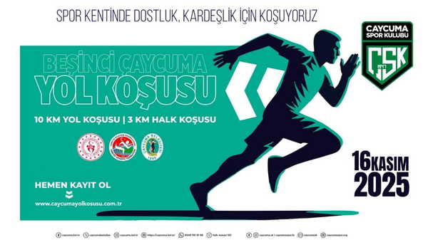 5. Çaycuma Yol Koşusu 16 Kasım’da gerçekleştirilecek