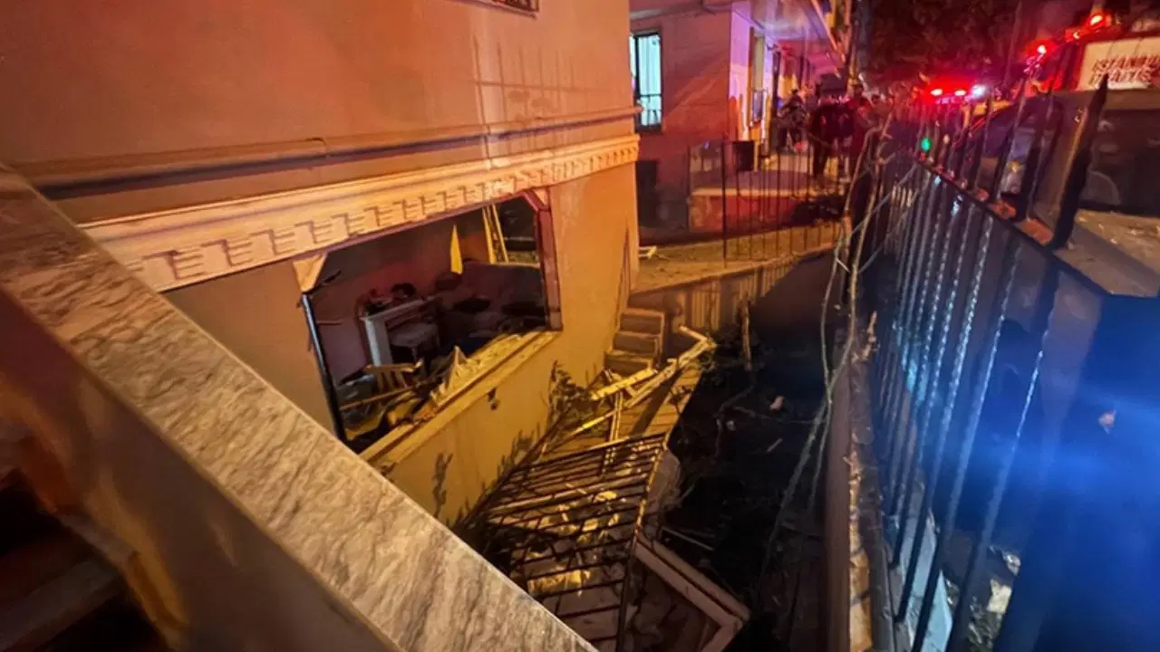 Güngören'de bir binanın bodrum katındaki patlamada 2 kişi yaralandı