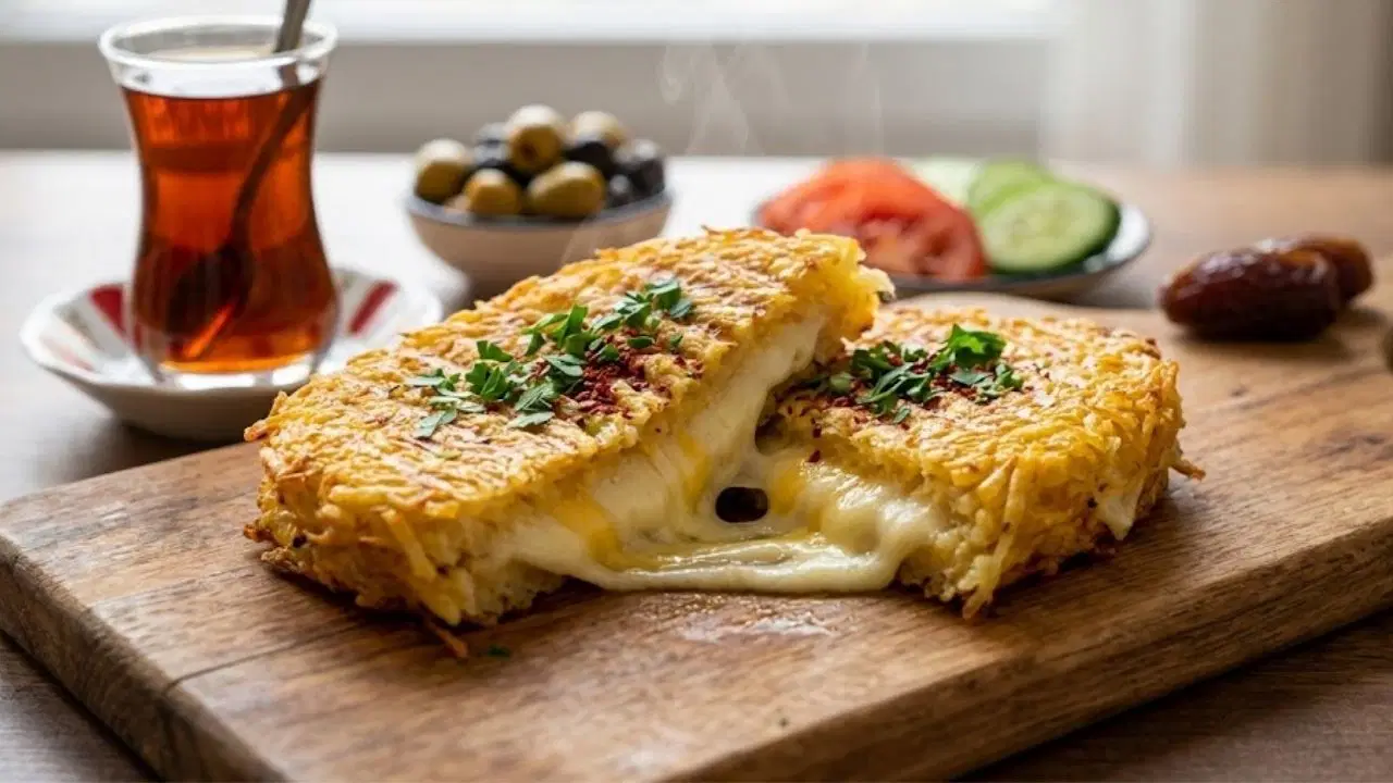 Un yok, hamur yok: Çıtır patates tostu tarifi...