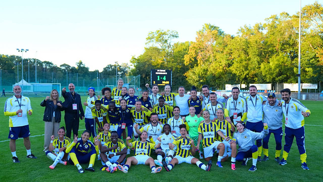 Fenerbahçe Kadın Futbol Takımı UEFA Kadınlar Avrupa Kupası'nda Minsk'i 4-1 yendi