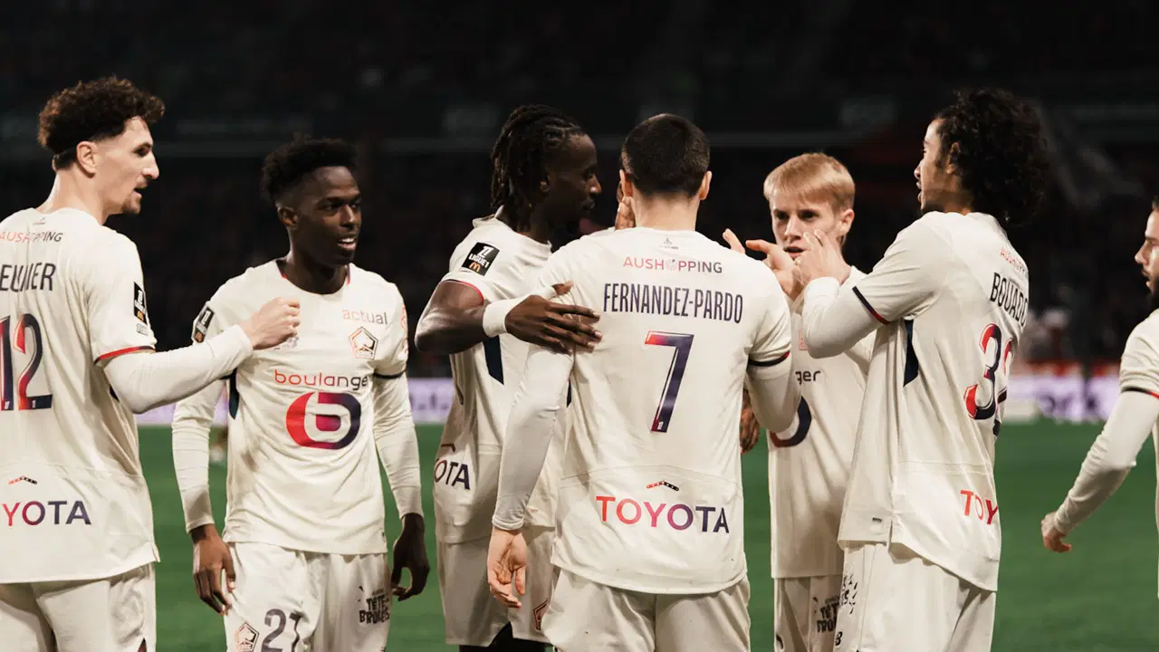 Lille, Rennes'i deplasmanda 2 golle mağlup etti! 