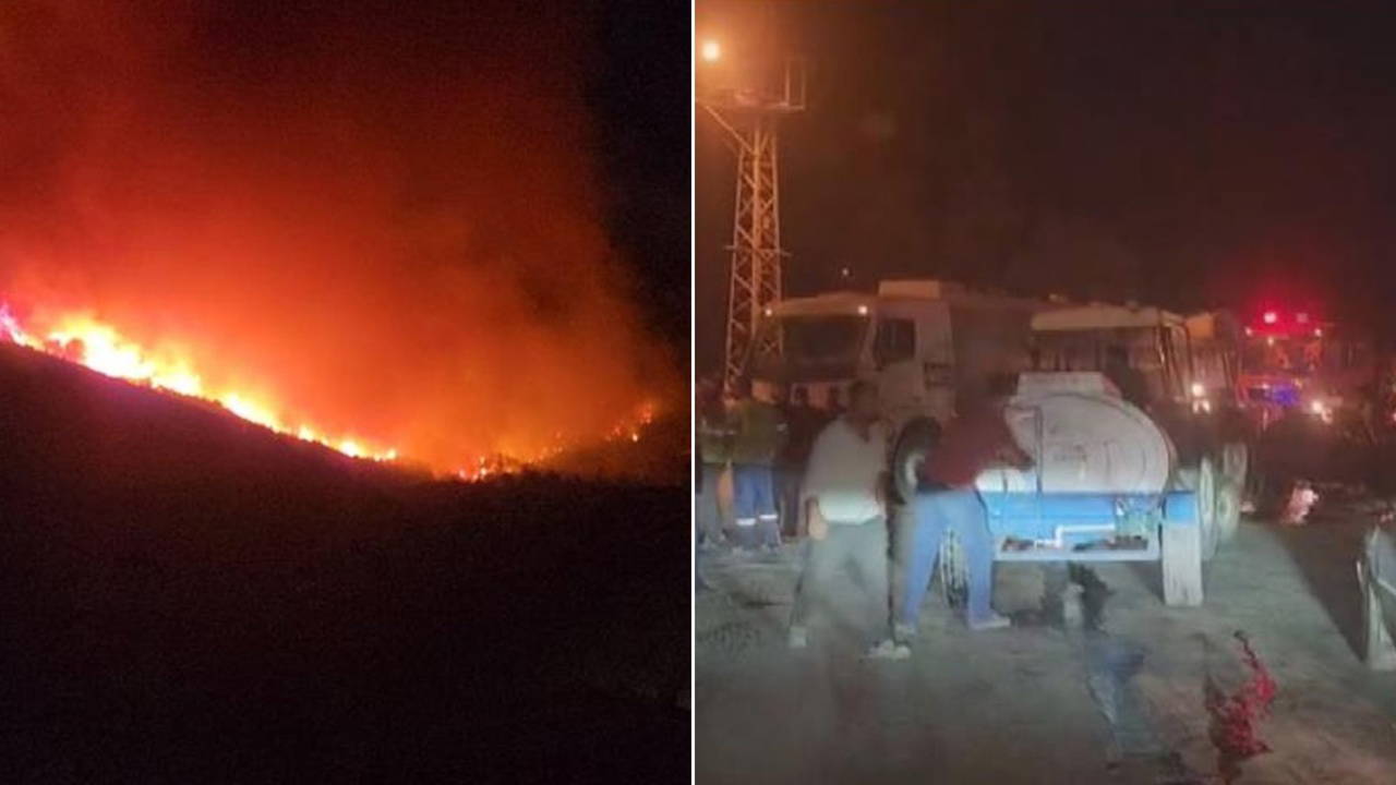 Hatay’da orman yangını: Evler tahliye ediliyor!