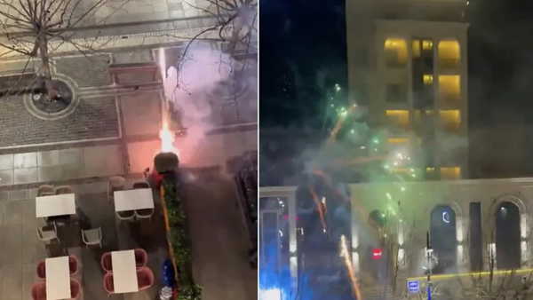 Otele havai fişekler atılmıştı... Kosova-Türkiye maçı öncesi 2 gözaltı!