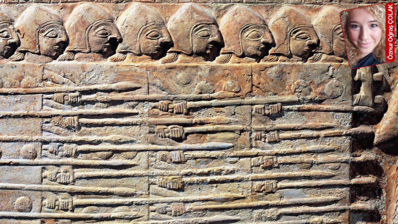 Louvre Müzesi’nde sergilenen ‘Akbabalar steli’ni arkeolog Nezih Başgelen’e sorduk: Arkeolojide savaş