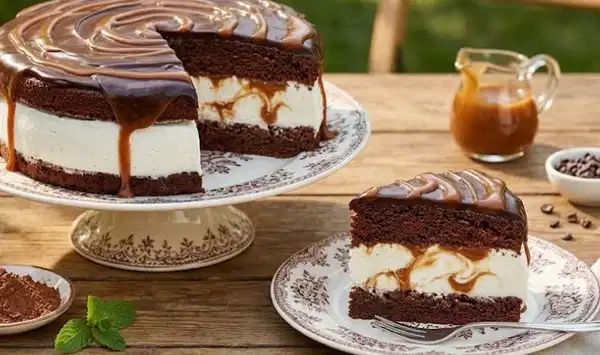 Yazın en serin lezzeti: Dondurmalı kek tarifi