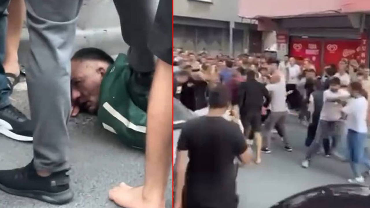 Mahalleli linç etmeye çalıştı, polis gözaltına aldı!