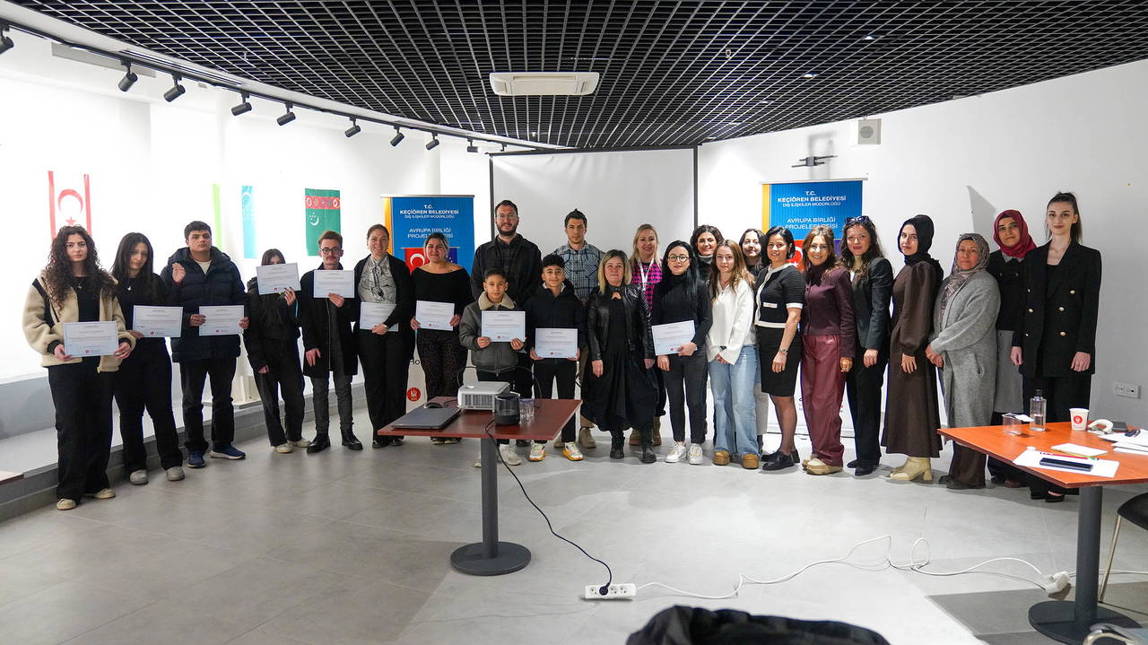 Keçiören Belediyesi Erasmus+ projeleri hakkında gençleri bilgilendirdi