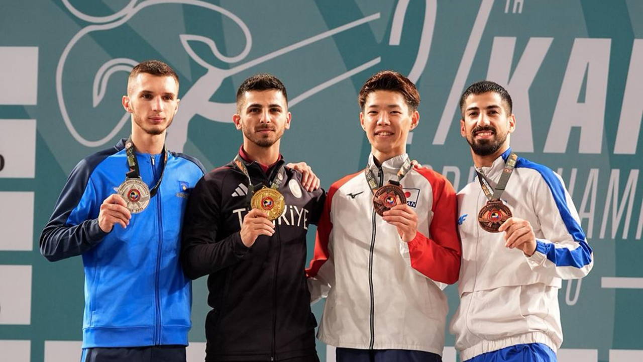 Milli karateci Eray Şamdan, dünya şampiyonu oldu
