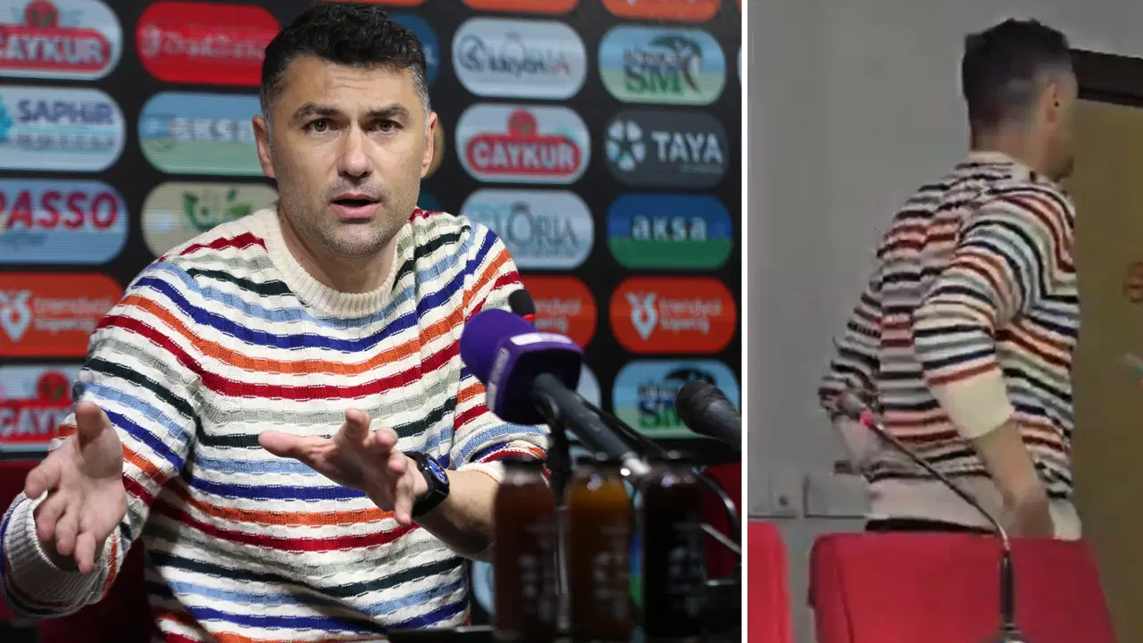 Arkasını döndü ve bu cümleyi kurdu... Gaziantep FK'den istifa eden Burak Yılmaz'dan basın toplantısı sonrası korkutan sözler: 'Beni biri vurur ha!'