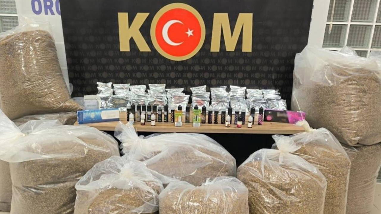 3 ilçede kaçak tütün operasyonu: 8 şüpheli hakkında işlem başlatıldı