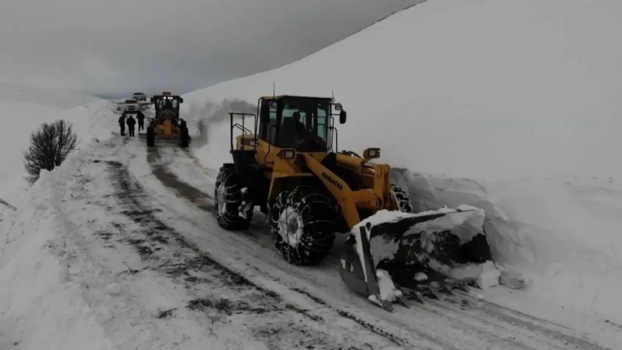 Erzincan’da 328 köy yolu ulaşıma kapandı
