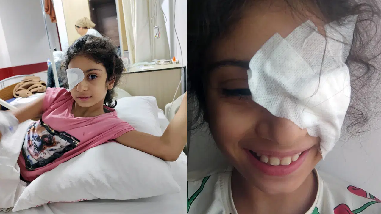 Aile şikayetçi oldu: 'Plastik' sanılan gözlük camı kırılıp Şeyma'nın gözüne battı, sağ gözünü kaybetti!