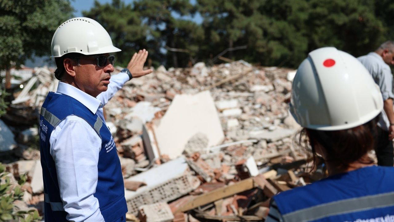Abide Hasan Nuri Öncüer Huzurevi yeniden inşa ediliyor