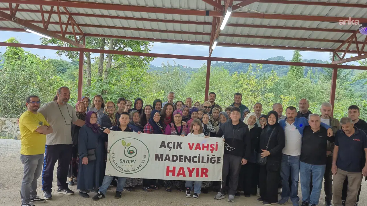 Ordu'nun Yeni Sayaca Mahallesi sakinleri bentonit madenine karşı çıkıyor