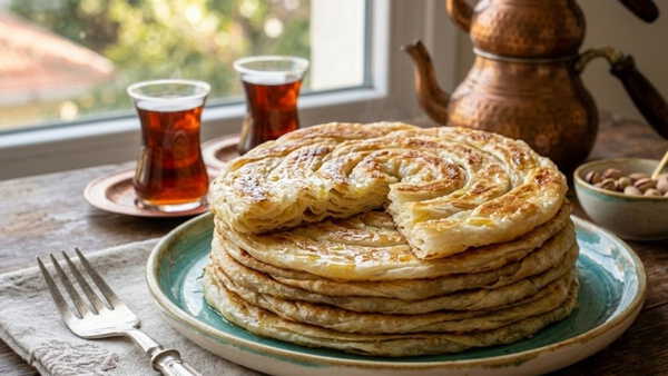 Çay saatlerinin vazgeçilmez lezzeti: Katmer tarifi