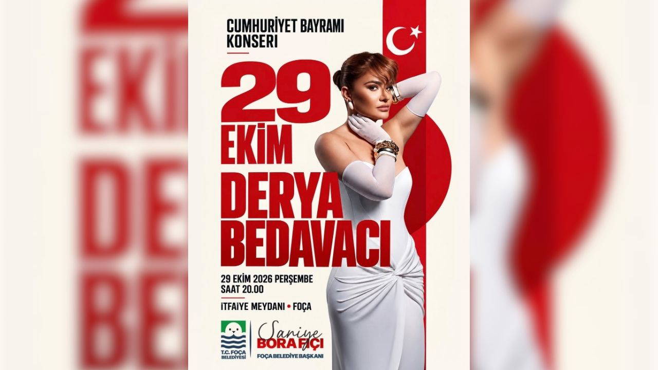 29 Ekim 2026 Cumhuriyet Bayramı konser takvimi! 29 Ekim 2026 Cumhuriyet Bayramı'nda İzmir'de hangi ilçede, kimin konseri var?