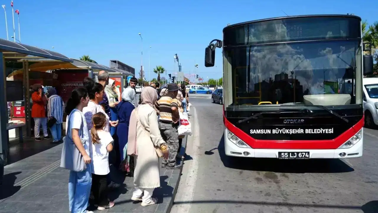 Samsun’da toplu ulaşıma zam!